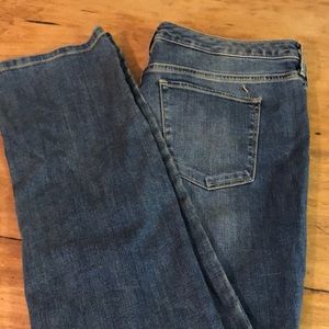 Mossimo mid-rise straight jeans